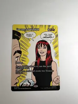 Unexpected Windfall 0029 Regular Borderless Marvels Spider-Man - Image 1