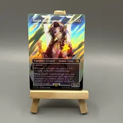 Aerith Gainsborough (Borderless) (Surge Foil) Final Fantasy Foil - Image 1