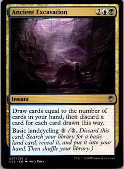 Ancient Excavation Commander 2016 MTG NM - Image 1