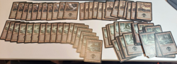 71x SWAMP Basic land (mixed art) - LP/MP - Invasion - SPARROW MAGIC - Image 1