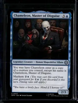 Chameleon, Master of Disguise - 27 - SPM - NM - MTG Magic the Gathering - Image 1