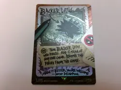 MTG Blacker Lotus Rainbow Foil Secret Lair Drop Foil 869 Magic the Gathering - Image 1