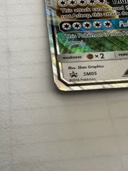 Pokemon TCG Snorlax-GX SM Black Star Promos SM05 Promo - Image 2