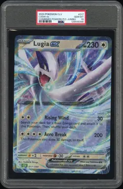 2024 POKEMON #017 LUGIA EX COMBINED POWERS JUMBO PSA 10 - Image 1