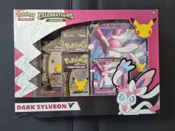 Pokemon TCG 25th Anniversary Celebrations Dark Sylveon V Collection Box | Sealed - Image 1