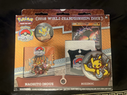 Pokemon 2018 World Championship Deck Naohito Inoue Buzzroc Pokemon TCG SEALED - Image 1
