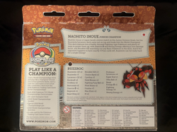 Pokemon 2018 World Championship Deck Naohito Inoue Buzzroc Pokemon TCG SEALED - Image 2
