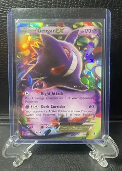 Pokemon TCG Gengar EX 34/119 XY - Phantom Forces Ultra Rare Holo - Image 1