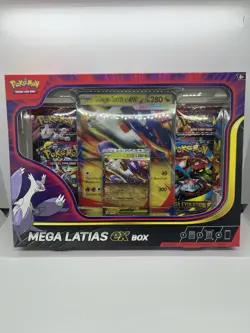 Pokemon TCG Mega Evolution Mega Latias EX Box Sealed Box - Image 1