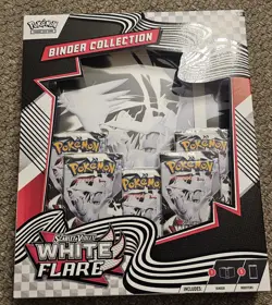 Pokemon TCG White Flare Binder Collection - New & Sealed - Image 1