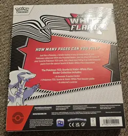 Pokemon TCG White Flare Binder Collection - New & Sealed - Image 2