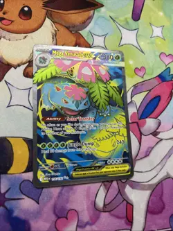 Mega Venusaur Ex 155/132 - Pokemon TCG: Mega Evolution NEAR MINT! - Image 3