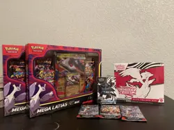 Pokemon Mega Latias EX Box Set with Elite Trainer Box and Booster Packs - Image 1