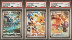BLUE'S Vaporeon Jolteon Flareon CHR Set Pokemon 2021 VMAX CLIMAX 10 Japanese - Image 1