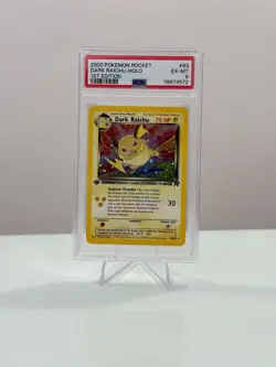 2000 POKEMON ROCKET 1ST EDITION #83 DARK RAICHU-HOLO - PSA 6 EX-MT - Image 1