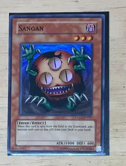 Sangan Yugioh NM Sangan - DLG1-EN037 - Super RLG1-EN037 Dark Legends Unlimited - Image 1
