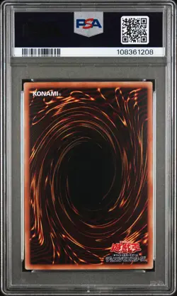 2017 YU-GI-OH! JPN 20TH ANV PACK 2ND WAVE #JP101 DARK MAGICIAN PSA 9 - Image 2