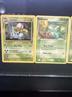 Pokemon TCG Saur Card Set Of 4 NM VINTAGE! #34/100 #45/100 #54/112 #44/130 - Image 3