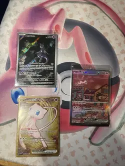 Pokemon 151 UPC Black Star Promo collection 3 Card Set Mew/Mewtwo Sealed - Image 1