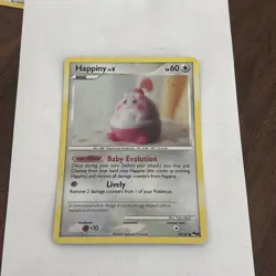 Happiny 14/17 Common POP Series 8 Holo Pokemon Card - Image 1
