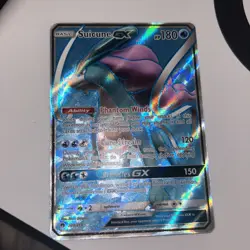 Pokemon TCG Suicune GX Lost Thunder Holo Full Art Ultra Rare Card 200/214 NM - Image 2