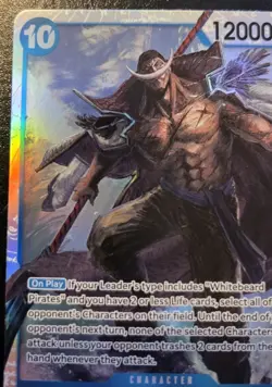 Edward.Newgate OP08-043 Foil Super Rare Two Legends One Piece Card Game - Image 2
