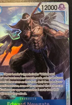 Edward.Newgate OP08-043 Foil Super Rare Two Legends One Piece Card Game - Image 3