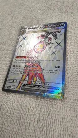 Farigiraf ex 194/162 SV05: Temporal Forces Holo Pokemon Card - NM Condition - Image 3