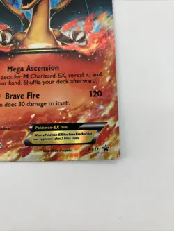 Pokemon TCG Charizard EX XY17 Promo Ultra Rare Card MP Ships Fast - Image 4