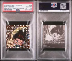 Nifolformation Hunter X Hunter Seal Wafer Gon PSA10 Sealed Pack Collectible Card - Image 1
