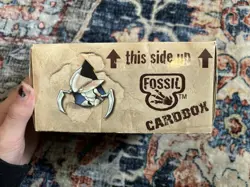 1999 Vintage Pokemon Card Fossil Card Box Wizards Of The Coast full of cards - Image 3