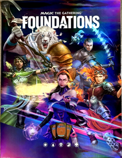MTG Foundations 2024 Foil Poster 18x24 New NMint Fast Ship - Image 1
