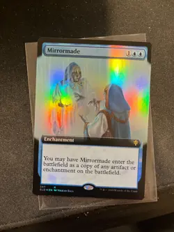 MTG Mirrormade (Extended Art) FOIL Eldraine ELD #347 Magic the Gathering NM - Image 1
