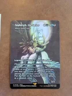 MTG FF RARE Sephiroth, the Savior - Atraxa, Grand Unifier Final Fantasy M 0049 - Image 2