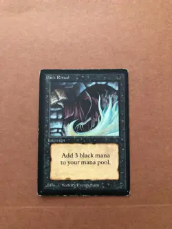 Dark Ritual - BETA - MTG - Magic the Gathering - Image 1