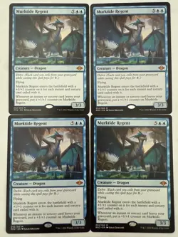 MTG: 4x Murktide Regent Cards Regular Modern Horizons 2 - NM - Image 1