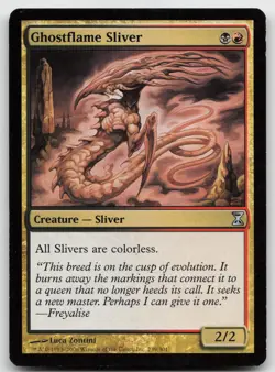 MTG Ghostflame Sliver U Time Spiral 239 MP - Image 1