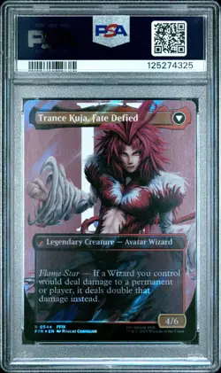 2025 MTG Final Fantasy KUJA, GENOME SORCERER * Character Surge Foil #0544 PSA 10 - Image 2