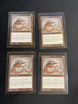MtG 4x Metallic Sliver Tempest Magic the Gathering - Image 1