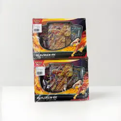Pokemon TCG - Two Blaziken EX Special Collection Box New & Sealed - Image 1