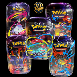 Pokemon: Mega Evolution - Mega Heroes Mini Tin (Set of 5) - Image 1