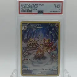 Pokemon TCG Crown Zenith Magmortar Full Art #GG03/GG70 PSA 9 MINT - Image 1