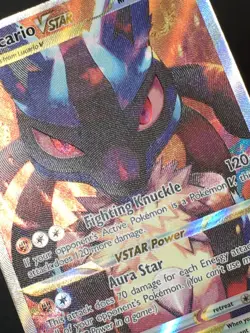 Pokemon TCG Lucario VSTAR SWSH291 SWSH: Sword & Shield Black Star Promo NM - Image 2