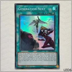 YUGIOH ~ GENERATION NEXT ~ 1st EDITION SUPER RARE ~LED6-EN014 - Image 1