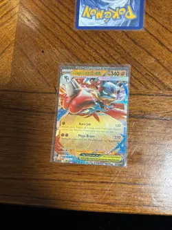 Pokemon TCG Steelix 150/132 + Mega Lucario ex 077/132 + 7 Card ME01 Holo Lot NM+ - Image 3