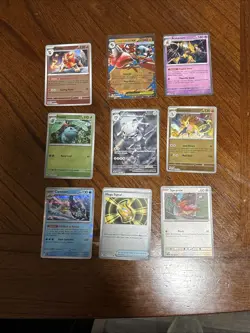 Pokemon TCG Steelix 150/132 + Mega Lucario ex 077/132 + 7 Card ME01 Holo Lot NM+ - Image 5