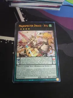 1ST EDITION MAJESPECTER DRACO - RYU 2020 PHNI-EN049 YUGIOH CARD (NM) - Image 1
