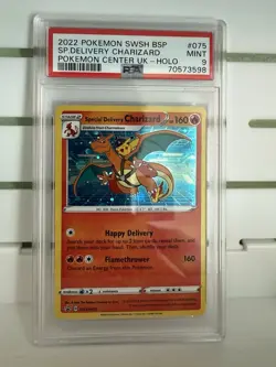 PSA 9 Special Delivery Charizard SWSH075 SWSH: Sword & Shield Promo Cards Holo - Image 3