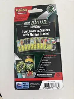 Pokemon TCG: Iron Leaves ex Battle Deck [60 cards] - Image 2