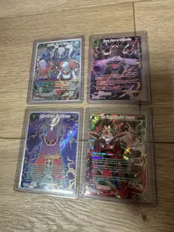 61 Foil Dragon Ball Super Card Game Assorted Lot (C, UC, R, ST, PR, SR, SPR) - Image 2